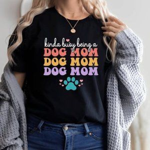 Retro Dog Mom Shirt, Dog Mama T-shirt, Dog Lover Gift, Mothers Day Shirt